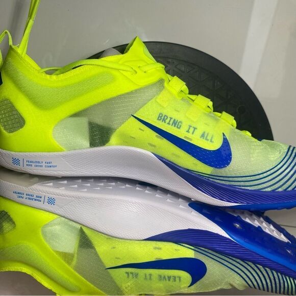 🆕 Nike	Zoom Victory 5 XC 'Volt Racer Blue'	- Mens 11.5 - Picture 7 of 11